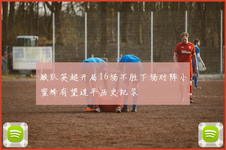 狼队英超开局16场不胜下场对阵小蜜蜂有望追平历史纪录